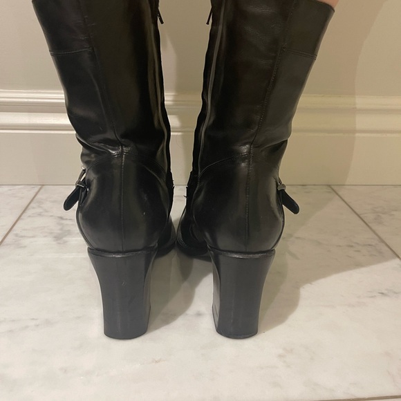Black Cesare Paciotti Boots - Picture 4 of 5